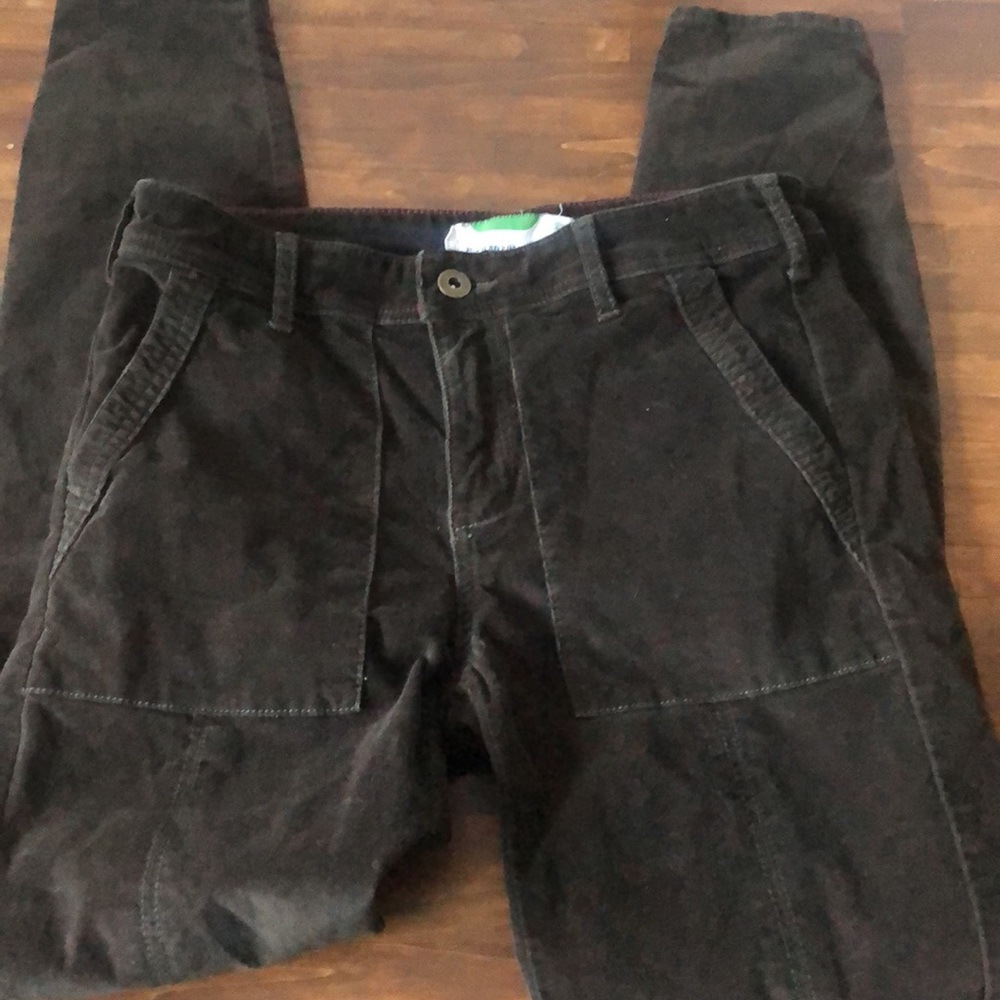 Anthropologie Corduroy Slim Utility Pants Size - Picture 3 of 14